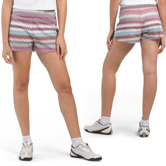 NEW Greyson Canyon Peaks Phoenix Shorts Antelope Print High Rise Size Medium $66 - Picture 1 of 6